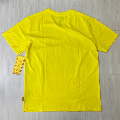 米国ブランド Bricks & Butter ブリックス＆バター 半袖 Mamba グラフィック Tシャツ 黄色