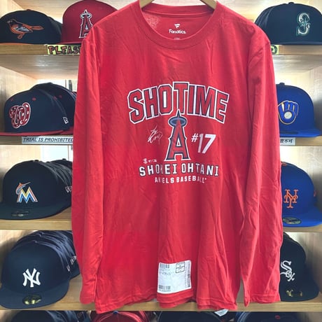 Fanatics USA 大谷翔平 #17 MLB  LA Angels ロサンゼルス エンゼルス 長袖 Tシャツ
