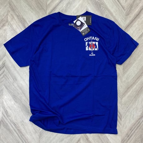 MLB公式 NEWERA 大谷翔平 #17 LA Dodgers ロサンゼルス ドジャース 半袖 Tシャツ JPN×USA