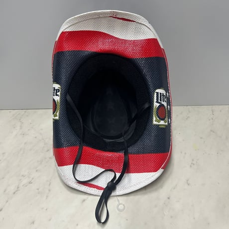 つば広 ウエスタンハット Cowboy Hat カウボーイハット 星条旗 ヴィンテージテイスト (CBH9)