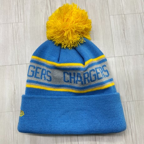 NEWERA USA ニューエラ NFL ロサンゼルス チャージャーズ LA Chargers ニット帽 P.BLUE
