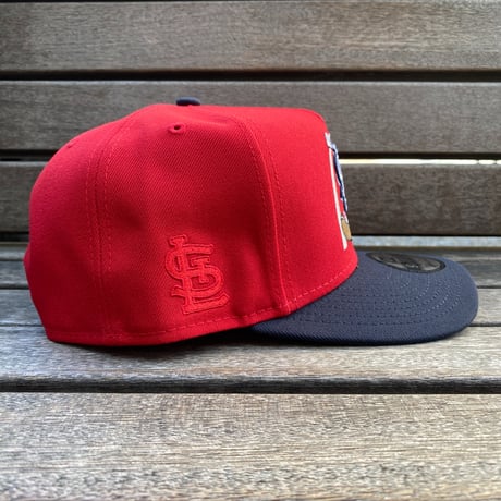 USA限定 9FIFTY A-Frame ニューエラ MLB カージナルス Cardinals スナップバックキャップ Cartoon (950-256)