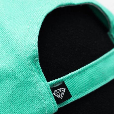 ダイヤモンドサプライ Diamond Supply Co. ストラップバックキャップ コブラ柄 DMNDブルー