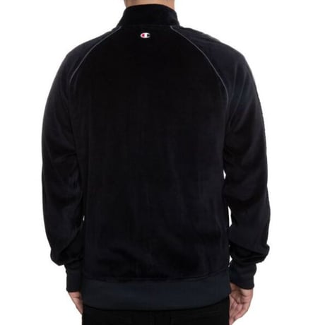 100周年記念モデル Champion チャンピオン Velour ベロア 上下 セットアップ 黒 トラックジャケット パンツ