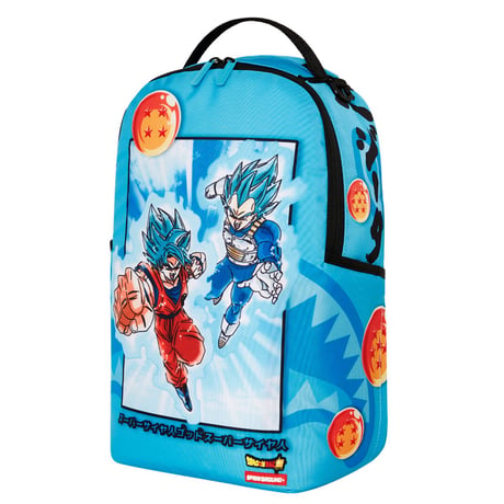 米国仕様 SPRAYGROUND ドラゴンボール 超 DRAGON BALL Z 四星球 ベジータ 悟空 バックパック (BKPK6)