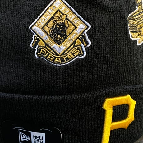 USA限定 NEWERA ニューエラ MLB ワールドシリーズ ニットキャップ Pirates パイレーツ