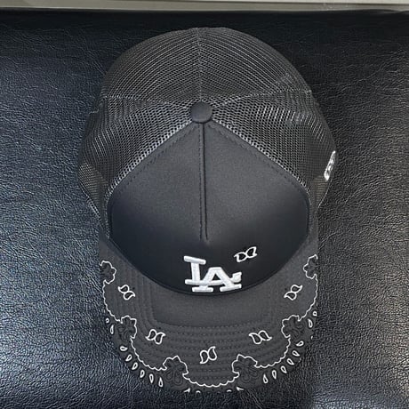 USAモデル Newera ニューエラ 9Forty トラッカーキャップ MLB ロサンゼルス ドジャース