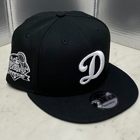 米国仕様 9FIFTY ニューエラ 2024ワールドシリーズ優勝記念キャップ LA Dodgers ドジャース Ｄロゴ (950-188)