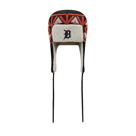 USA限定 ニューエラ Newera デトロイト タイガース Tigers 空軍 トラッパーハット 極暖ニット