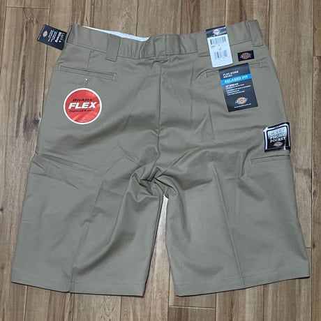 Dickies ディッキーズ WR854 ストレッチ リラックスフィット  ショートパンツ デザートサンド(DS)
