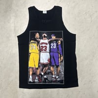 LA発 Shaka Wear アンダーグラウンド グラフィックデザイン タンクトップ 3Legends 黒 (GTT2)