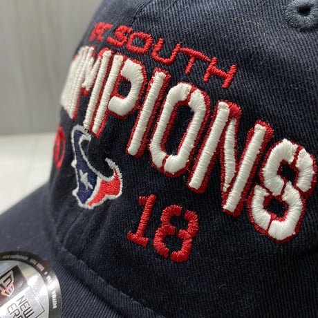 NFL ヒューストン テキサンズツ 9Twenty ニューエラ NEWERA 2018 チャンピオンズ キャップ 紺