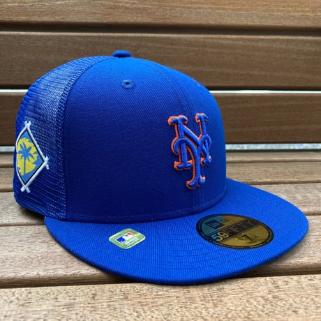 限定 NEWERA ニューエラ 59FIFTY スプリングトレーニング メッシュキャップ NY Mets メッツ