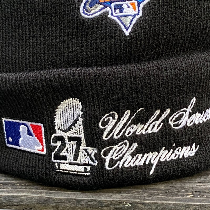 USA限定 NEWERA ニューエラ MLB ワールドシリーズ ニットキャップ NY