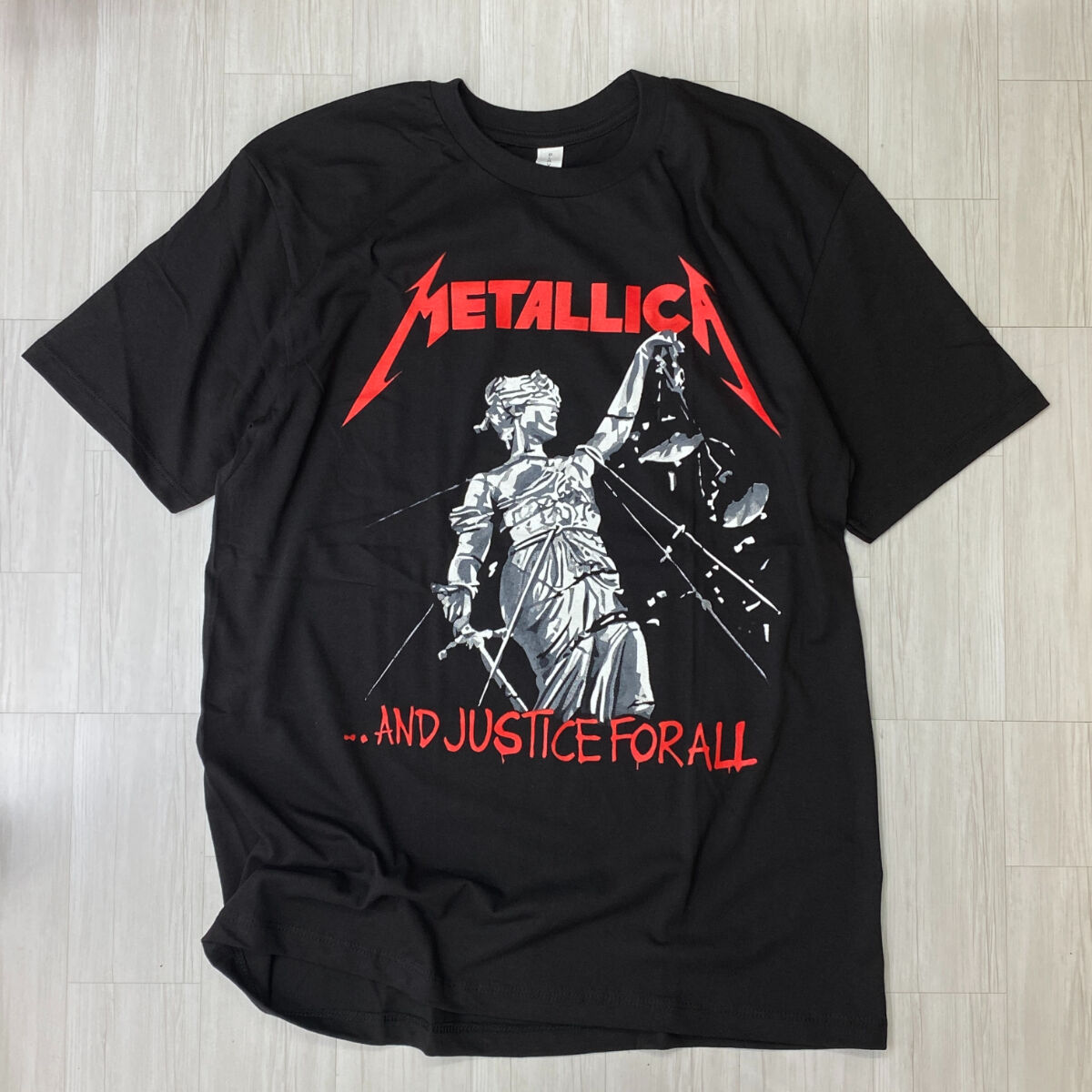 メタリカ METALLICA Tシャツ L サイズ and justice - トップス