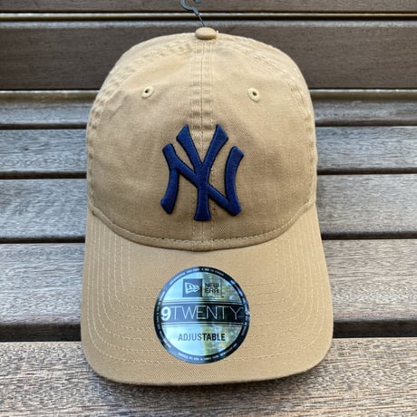 9Twenty ニューエラ MLB ニューヨーク ヤンキース NY Yankees ストラップバックキャップ KHAKI