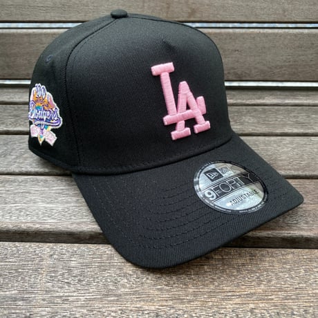 海外限定 Newera ニューエラ 9Forty A-Frame Aフレーム LA Dodgers ドジャース キャップ 100th Anniv (940-19)