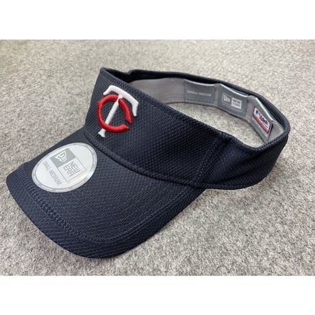 公式クラブハウスモデル NEWERA ニューエラ Visor サンバイザー Twins ミネソタ ツインズ MLB