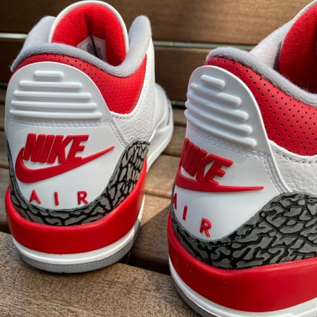 【待望のNIKE AIRで完全復活】 NIKE ナイキ AIR JORDAN3 OG エアジョーダン3 RED (AJ72)