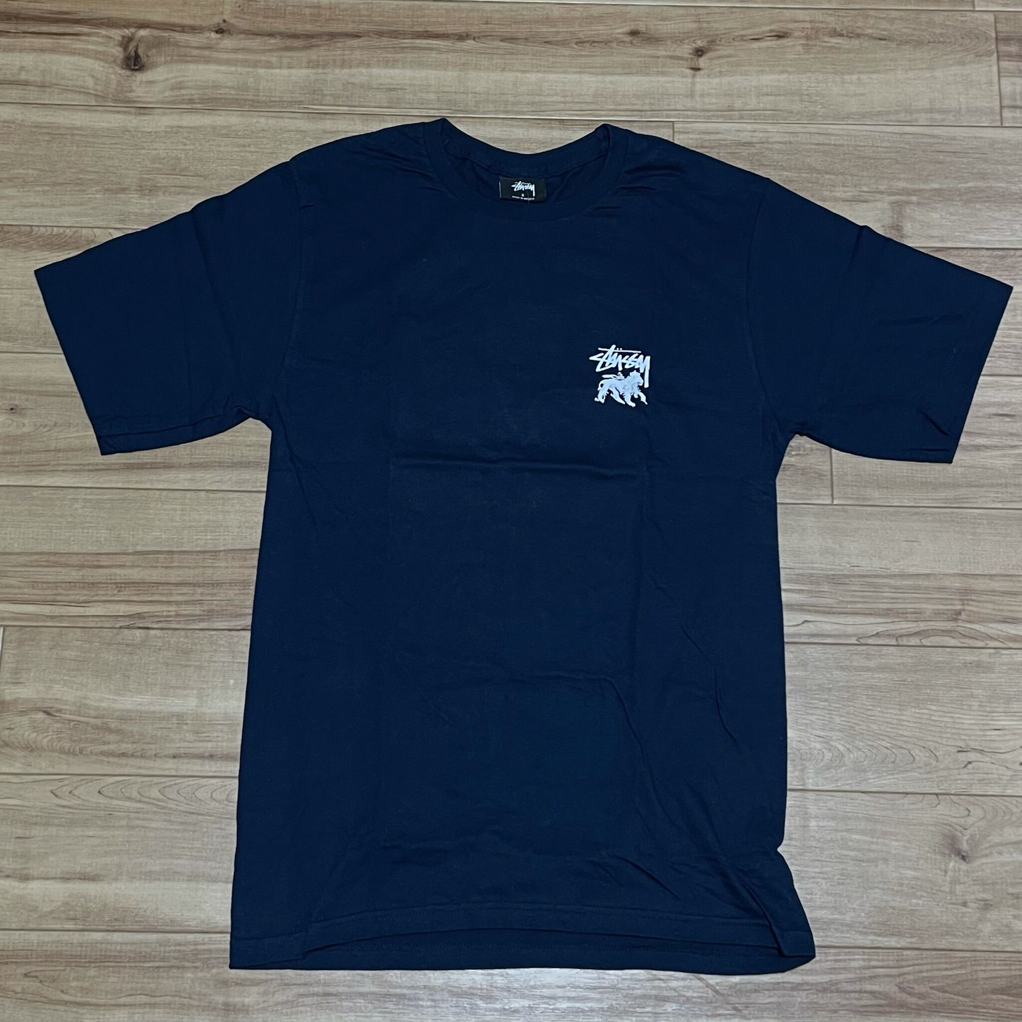 S】 Stussy ステューシー RASTA FLAG 半袖 Tシャツ レゲエ ラスタ 西海