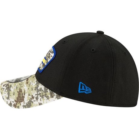 Newera ニューエラ NFL 39THIRTY ロサンゼルス ラムズ Rams ストレッチキャップ 迷彩
