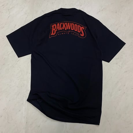 LA発  BACKWOODS バックウッズ アンダーグラウンド グラフィック ヘビーウェイト Tシャツ (GTS62)