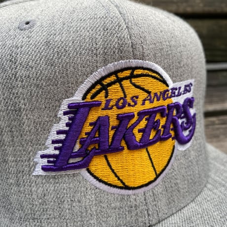 Mitchell&Ness ミッチェル&ネス NBA レイカーズ LAKERS 公式 スナップバックキャップ