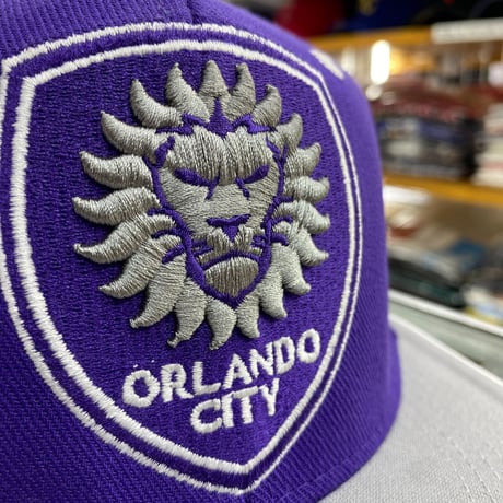 Adidas アディダス MLS オーランド シティ SC ストレッチ キャップ メジャーリーグサッカー (MLS2)