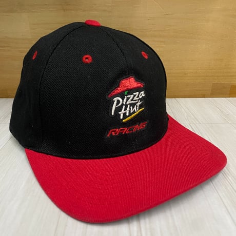 米国ブランド Decky Sluggers ピザハットレーシング PIZZA HAT RACING ベルクロ キャップ