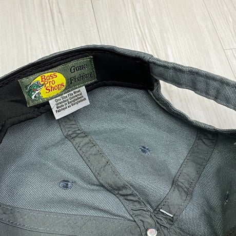 米国アウトドアブランド Bass Pro Shops バスプロショップス キャンバス地 ロゴキャップ (Bps20)