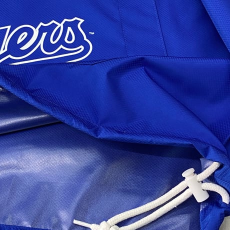 USA限定 Mitchell&Ness MLB ロサンゼルス ドジャース Team Origins ハーフZIP ウィンドブレーカー