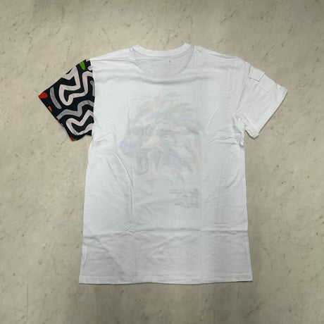 アメリカ製 Positive Wear Clothing ポジティブウェア クロージング 刺繍 Lion Roap Tシャツ (PWT44W)