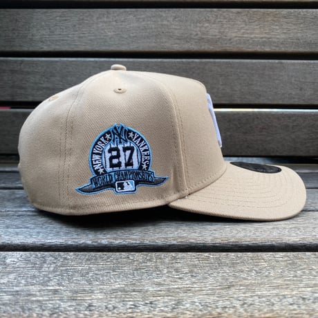 海外限定 Newera ニューエラ 9Forty Aフレーム NY Yankees ニューヨーク ヤンキース 27Times Champions キャップ (940-196)