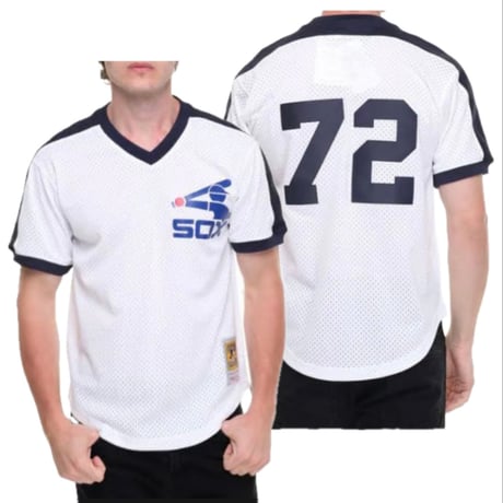 Mitchell&Ness ミッチェル&ネス MLB 公式 BPジャージ whitesox ホワイトソックス