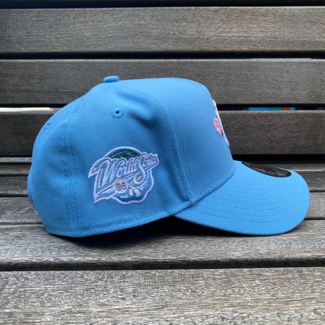 海外限定 Newera ニューエラ 9Forty Aフレーム NY Yankees ヤンキース 1998WS バラ Rose Crest キャップ(940-203)