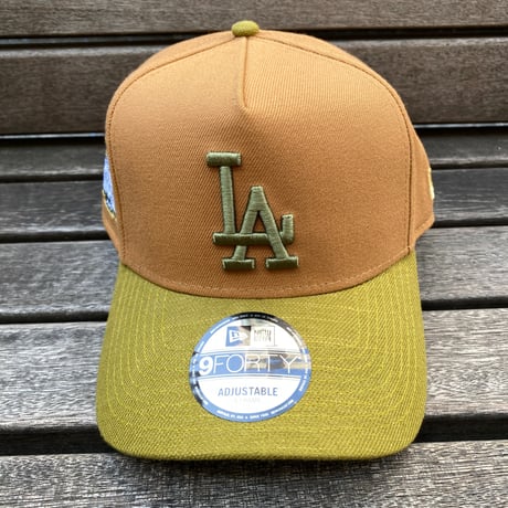 海外限定 Newera ニューエラ 9Forty Aフレーム LA Dodgers ドジャース 2020 チャンピオンズ キャップ (940-321)