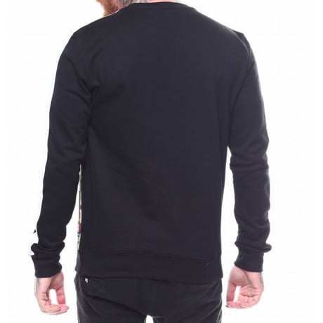 日本未入荷 BLACK PYRAMID ブラックピラミッド Military スウェット トレーナー 迷彩 カモフラージュ ミリタリー パッチ付