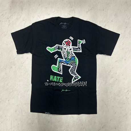LA発 Positive Wear Clothing ポジティブウェア クロージング Smash Hate Tシャツ (PWT42B)