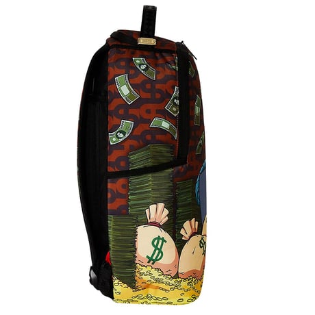 米国仕様 SPRAYGROUND フューチュラマ Futurama ベンダー Cash In 限定 バックパック (BKPK55)