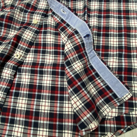USA規格 トミーヒルフィガー TOMMY HILFIGER クラシック フランネル チェックシャツ (R4F-32)