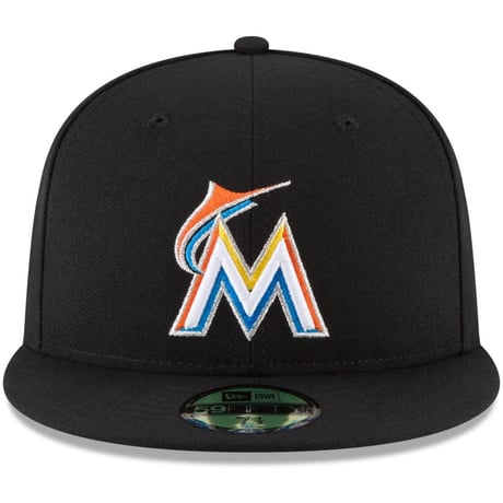 59FIFTY ニューエラ Newera マイアミ マーリンズ Marlins オーセンティック Home (11-1)