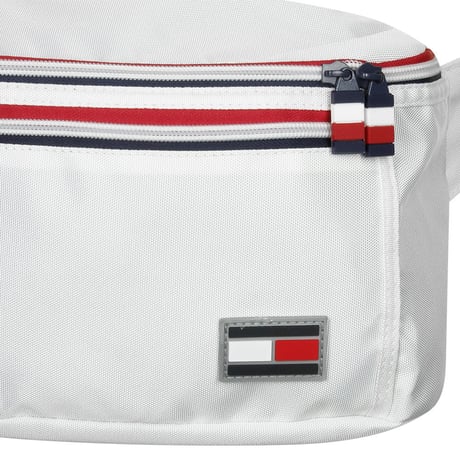 トミーヒルフィガー TOMMY HILFIGER クロスボディ 斜め掛け ボディバッグ ウェストバッグ 白 citytrek