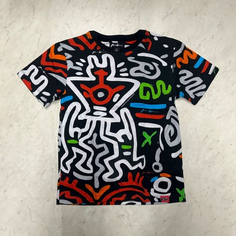 アメリカ製 Positive Wear Clothing ポジティブウェア クロージング Jungle Print Tシャツ (PWT47B)
