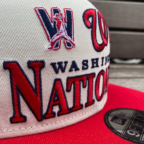 USA限定 9FIFTY ニューエラ MLB ワシントン ナショナルズ Nationals スナップバックキャップ ARCHIVE (950-232)