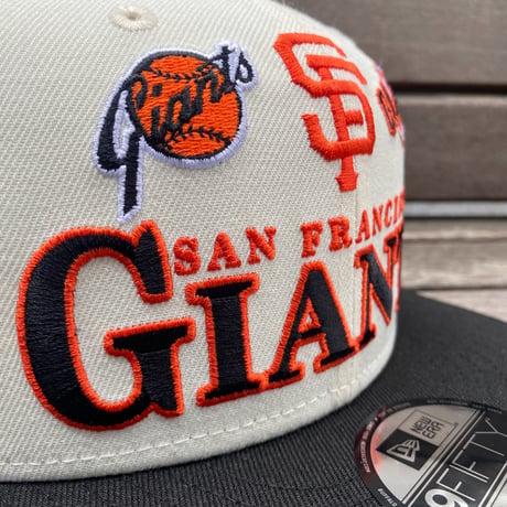 USA限定 9FIFTY ニューエラ MLB サンフランシスコ ジャイアンツ Giants スナップバックキャップ ARCHIVE (950-241)