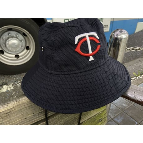 REDUX ニューエラ NEWERA ミネソタ Twins ツインズ バケットハット 濃紺 フリーサイズ MLB
