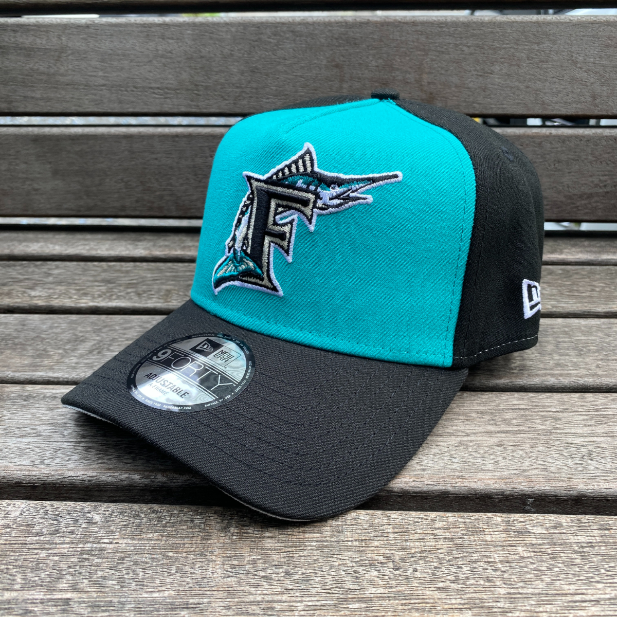 海外限定 Newera ニューエラ 9Forty A-Frame Aフレーム Marlins