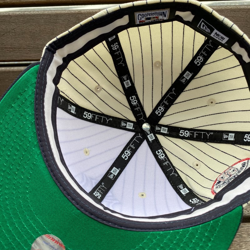 New Era ヤンキース 59FIFTY キャップ 50周年記念 New Era ヤンキース 50周年記念キャップ 59FIFTY サイズ7 - メルカリ