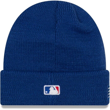 NEWERA ニューエラ MLB ニット帽 Chicago シカゴ Cubs カブス 青 YOUTH 防寒