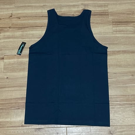 米国製 【M】 ダイヤモンドサプライ Diamond Supply Co タンクトップ 紺 Basic Sロゴ LA ストリート